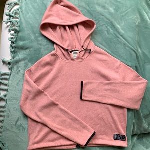 Victoria’s Secret PINK cropped light weight hoodie